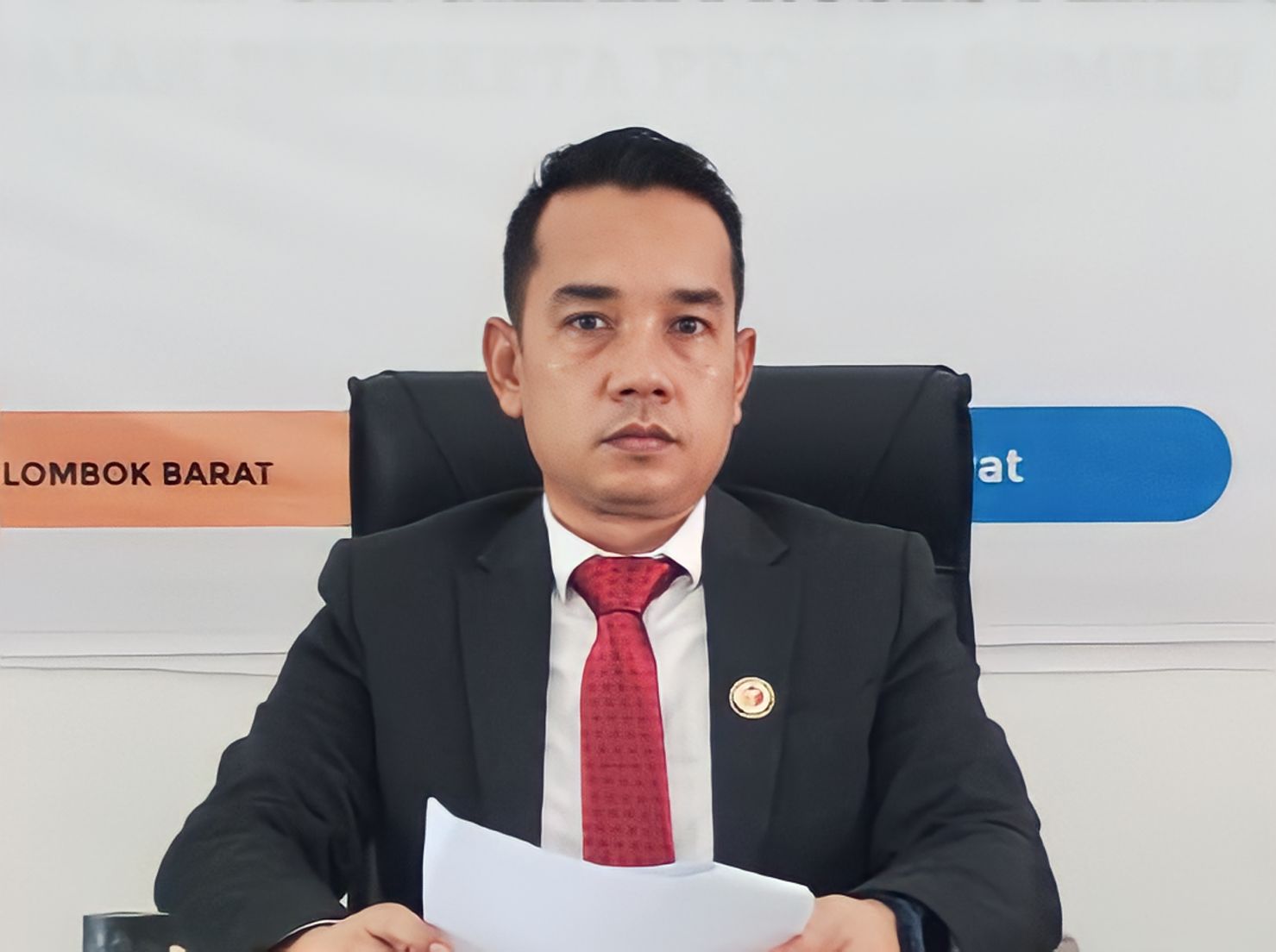 Ketua Bawaslu Lombok Barat, Rizal Umami