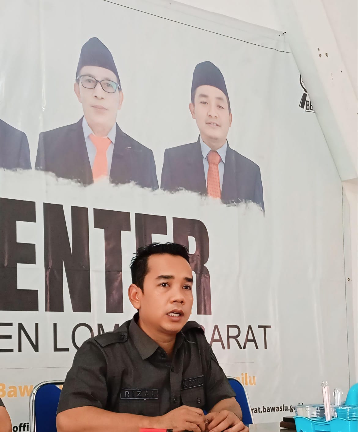 Ketua Bawaslu Kabupaten Lombok Barat, Rizal Umami