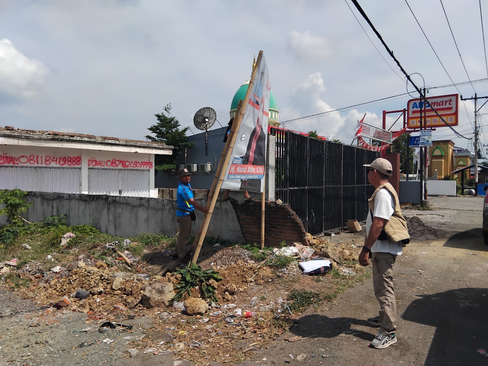 Penertiban APS yang dilakukan di Kecamatan Kecamatan Labuapi. Kamis 3/10