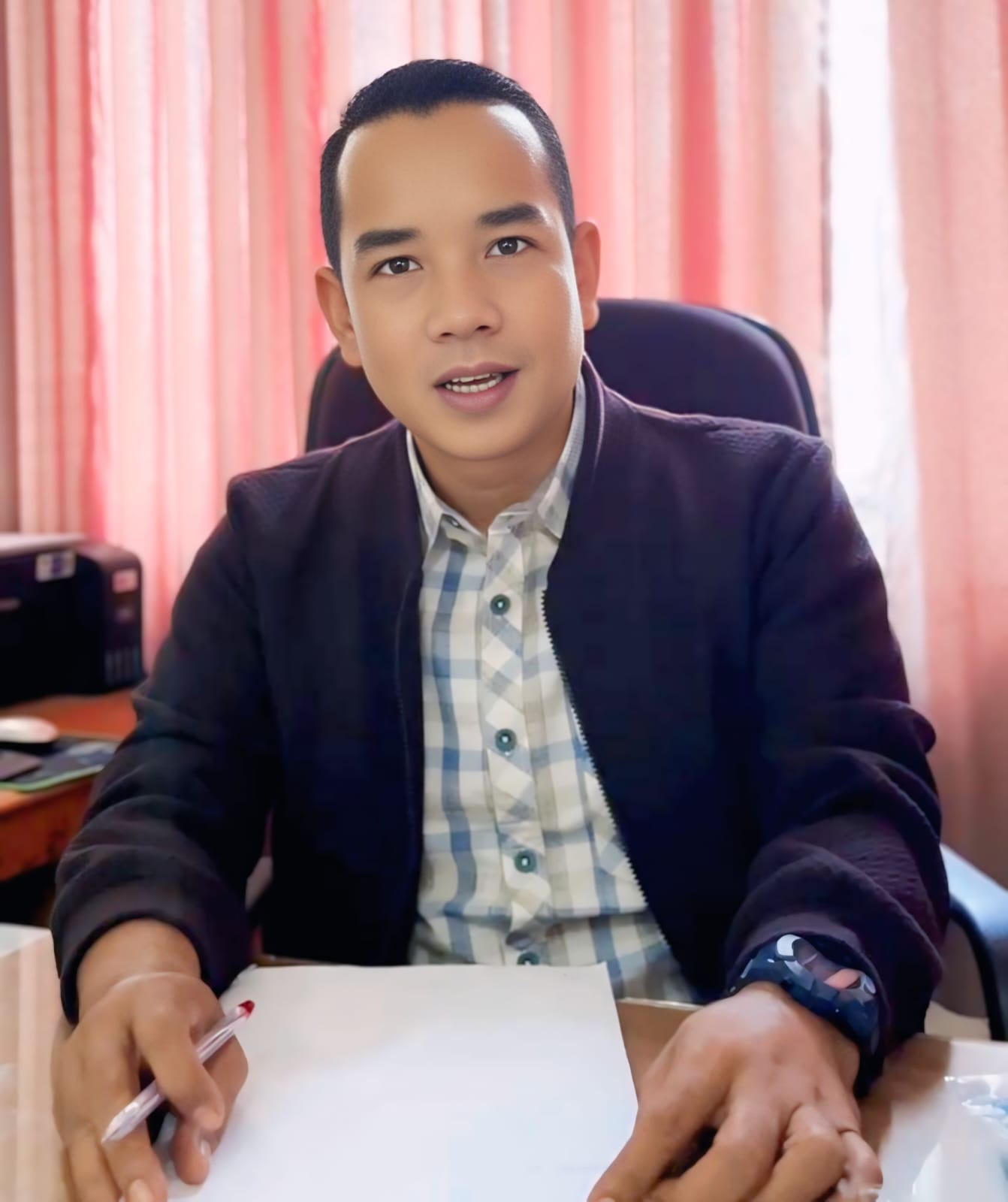 Ketua Bawaslu Lombok Barat, Rizal Umami