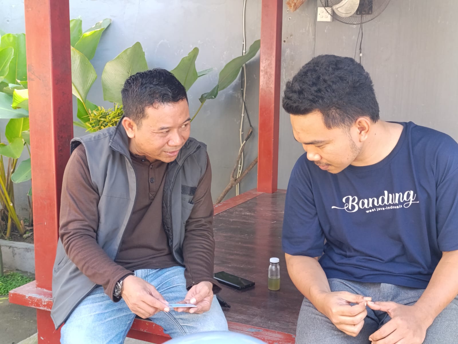 Samsul Hadi, Kordiv P2H melakukan Uji Petik PDPB TW III di Desa Terong Tawah