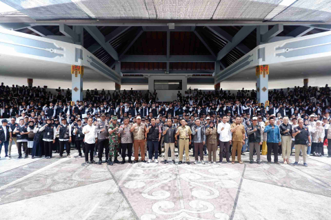 Apel Siaga Pengawasan Jelang Pemungutan dan Perhitungan Suara Pemilihan Tahun 2024