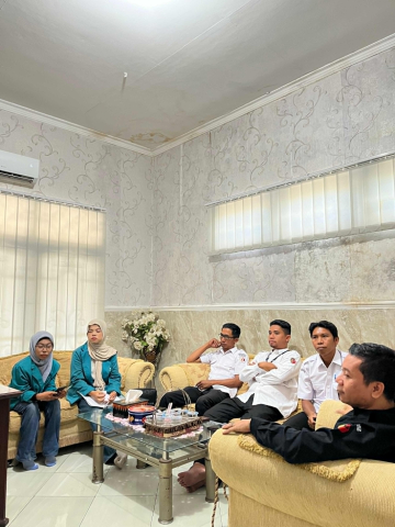 Koordinator Divisi Pencegahan, Partisipasi Masyarakat, dan Humas Bawaslu Lombok Barat, Samsul Hadi melaksanakan koordinasi dengan PT Tekad Jaya Abadi, Rabu (24/9/2025)