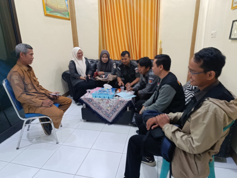 Kordiv P2H Bawaslu Lombok Barat, Samsul Hadi Lakukan uji petik di Desa Sembung Kecamatan Narmada.30/03/2026