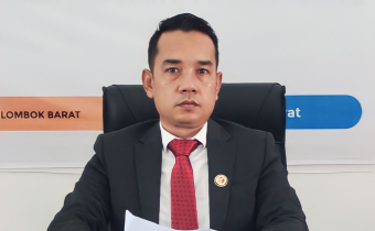 Ketua Bawaslu Lombok Barat, Rizal Umami