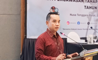 Ketua Bawaslu Lombok Barat, Rizal Umami