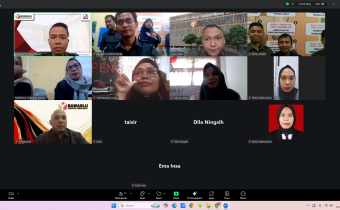 Bawaslu Kabupaten Lombok Barat melaksanakan kegiatan Zoom Meeting Pendampingan Pengisian Laporan SPT Tahunan